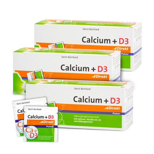 3x Kalcij + D3 Direkt, ukupno 180 vrećica