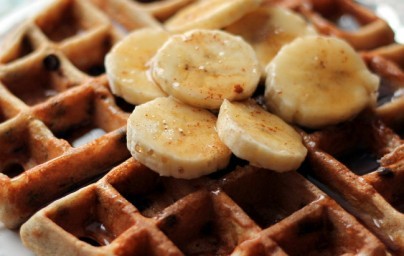 LCHF bananini vafli LCHF bananini vafli