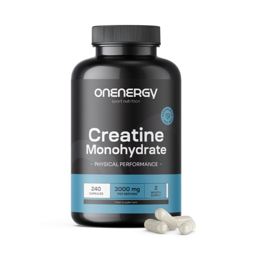 Kreatin monohidrat 3000 mg, 240 kapsula
