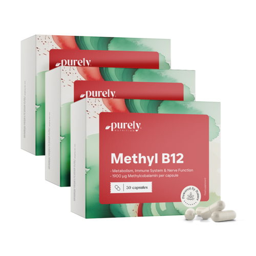 3x Vitamin B12 - metilkobalamin, ukupno 90 kapsula