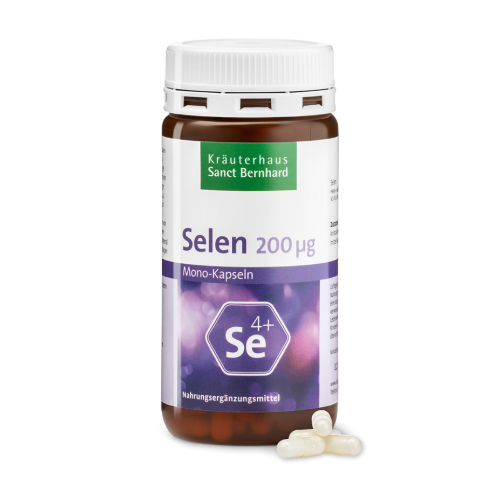 Selen 200 µg, 180 kapsula