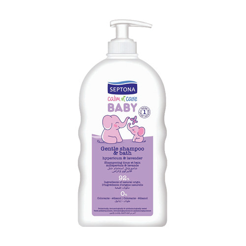 Šampon i kupka za dojenčad – kantarion & lavanda, 500 ml