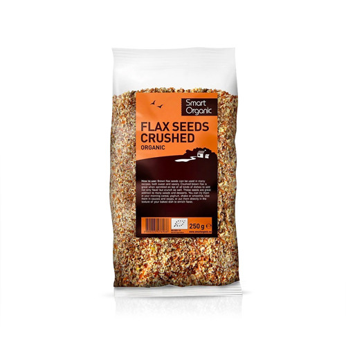Lanene sjemenke, smeđe, mljevene - BIO, 250 g