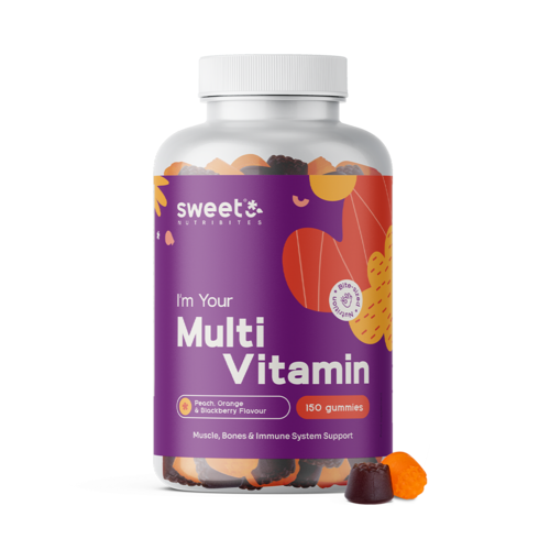 Multivitamini – gumeni bomboni s 10 vitamina, 150 gumenih bombona