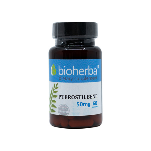Pterosztilbén 50 mg, 60 kapszula