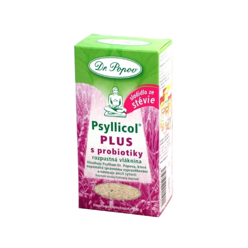 Psyllicol® PLUS (psilium probiotikumokkal), 100 g