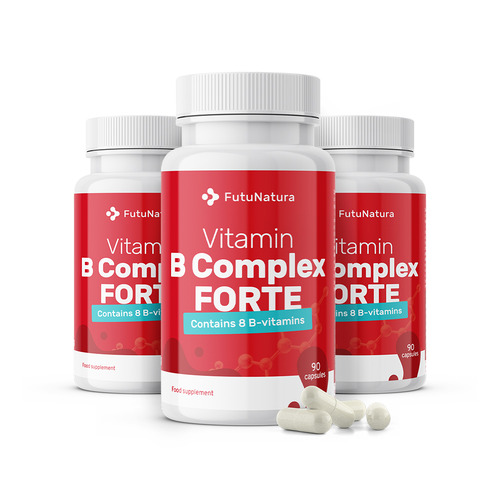 3x B-vitamin komplex FORTE, összesen 270 kapszula