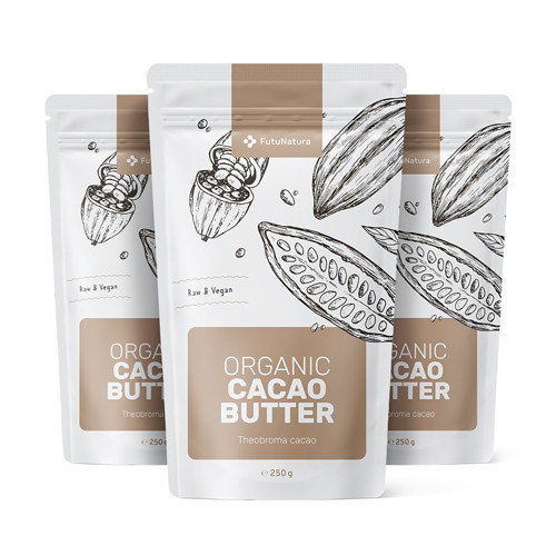 3x BIO Kakaóvaj, összsesen 750 g