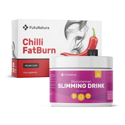 Fogyás: Slimming Drink + Chilli FatBurn, készlet
