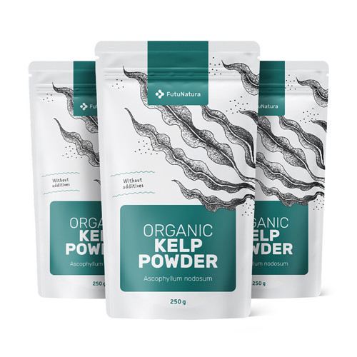 3x BIO Kelp por, összesen 750 g