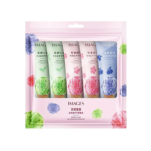 Kézkrém készlet - IceCream, 5 x 30 g