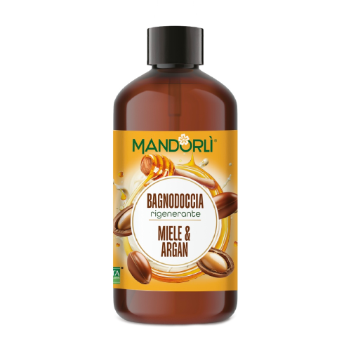 Tusoló- és fürdőgél – méz és argán, 500 ml