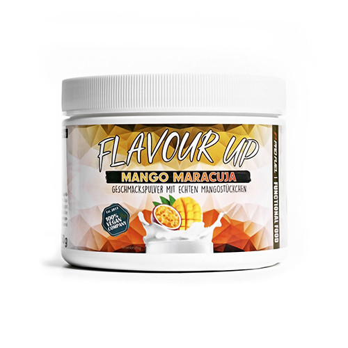 Flavour Up vegán aroma por – mangó és maracuja, 250 g