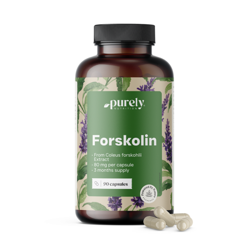 Forskolin 80 mg, 90 kapszula
