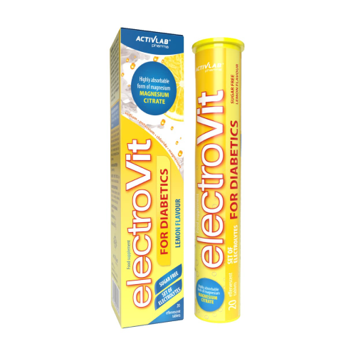 Electrovit – compresse effervescenti per diabetici, 20 compresse effervescenti