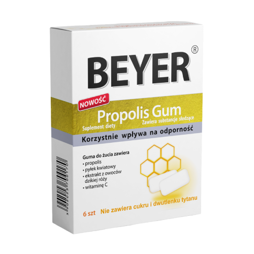 Propolis - gomme da masticare con propoli, 6 gomme da masticare