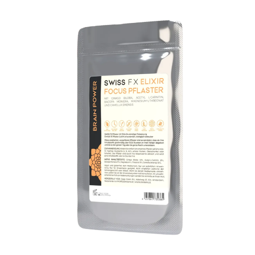Focus – cerotti con ginkgo e brahmi, 10 cerotti
