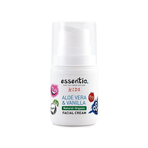 Crema viso naturale per bambini – aloe vera & vaniglia, 50 ml