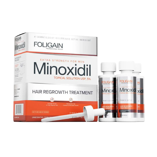 Minoxidil 5 % siero per uomo, 180 ml