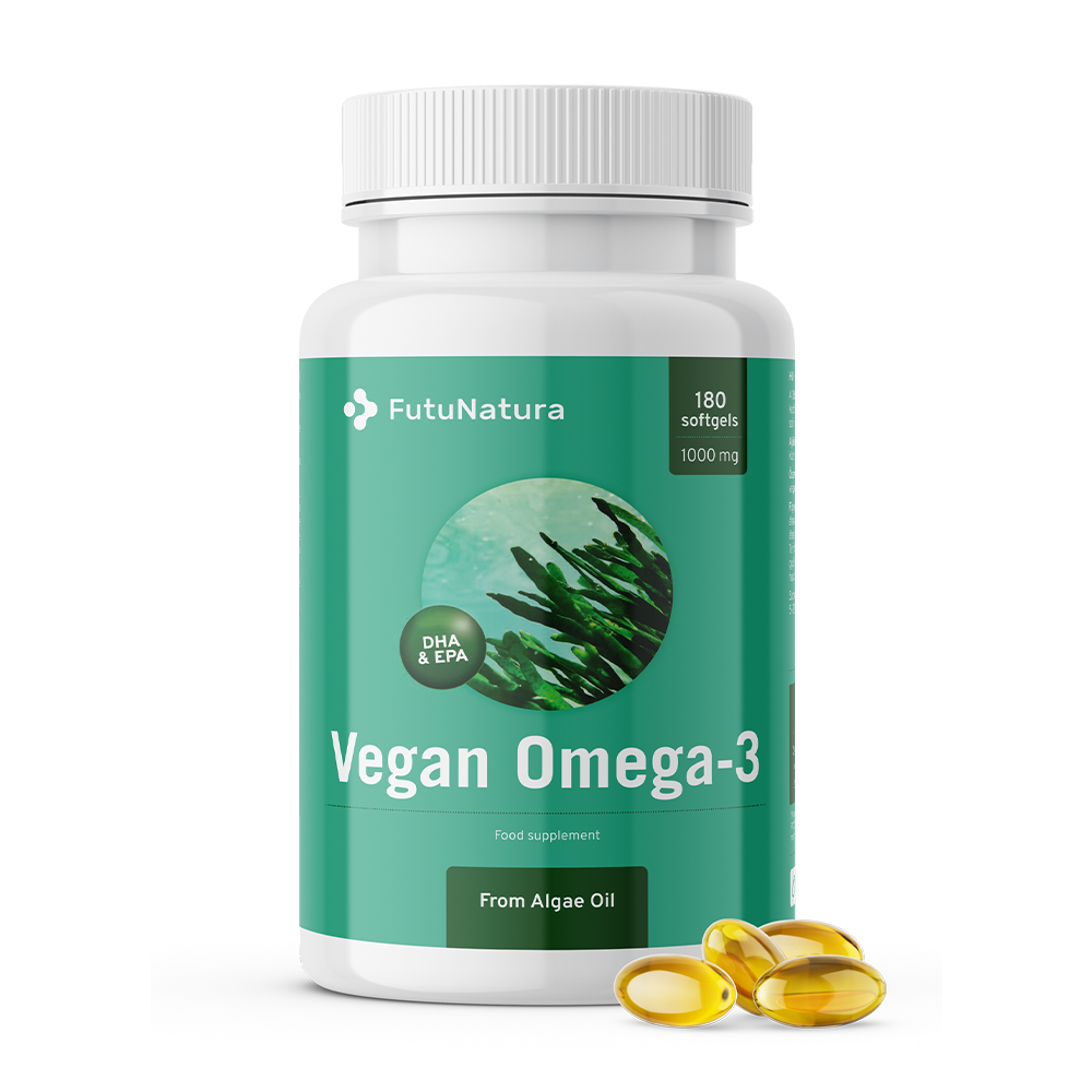 Omega-3 vegano dalle alghe.