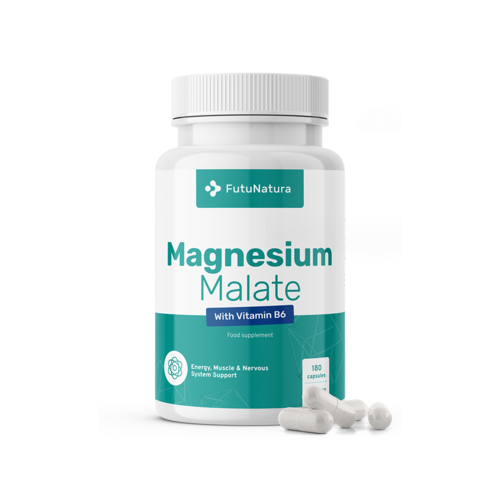 Malato di magnesio 2000 mg, 180 capsule