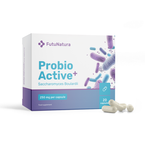 Probio Active PLUS – Saccharomyces boulardii 250 mg, 20 capsule