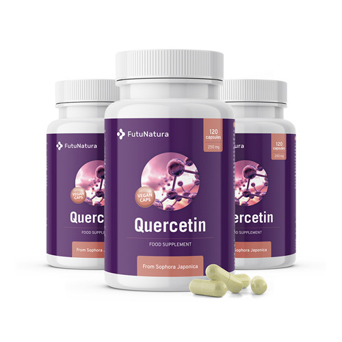 3x Quercetina 250 mg, totale 360 capsule