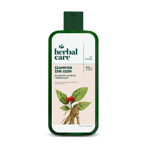 Shampoo per capelli sottili al ginseng, 330 ml