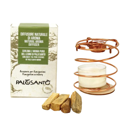 Palo santo + diffusore in rame, set regalo, 1 pezzo