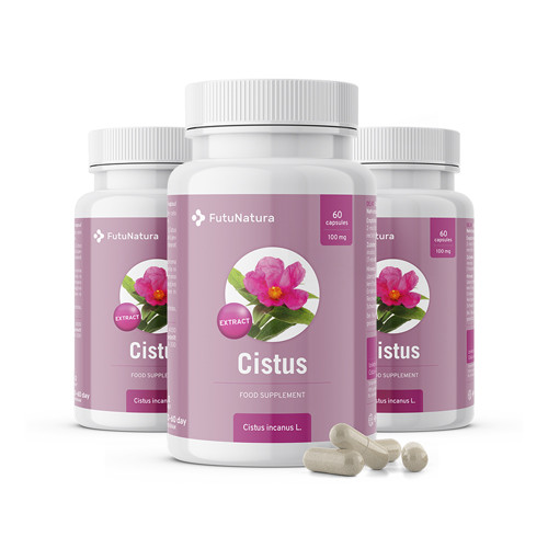 3x Cisto villoso – estratto, totale 180 capsule