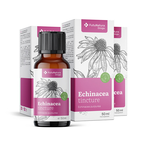 3x Echinacea – tintura, totale 150 ml