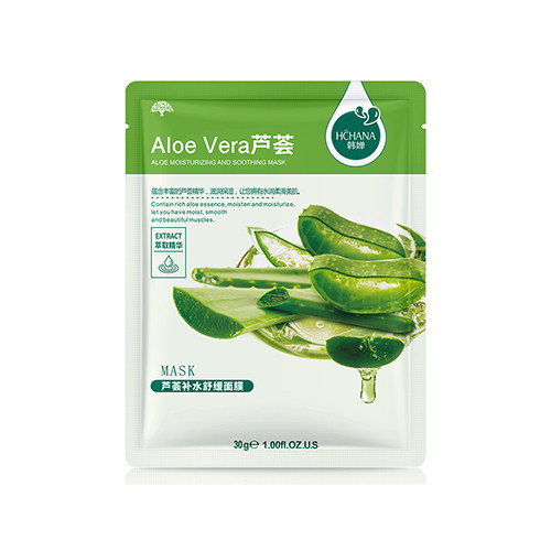 Maschera per il viso – aloe vera, 1 pezzo