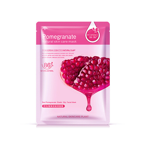Maschera per il viso – melograno, 1 pezzo