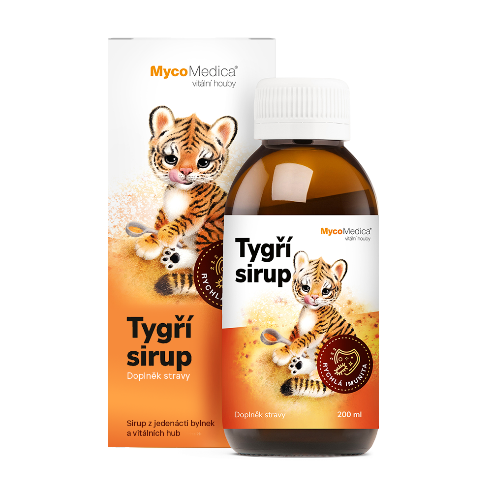 Integratore alimentare liquido per bambini Tigre - resistenza