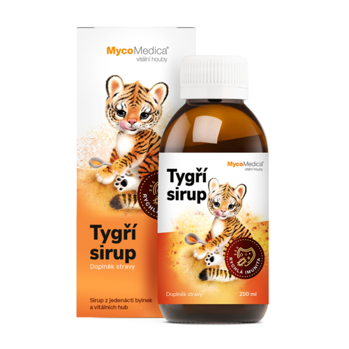 Integratore alimentare liquido per bambini Tigre - resistenza, 200 ml