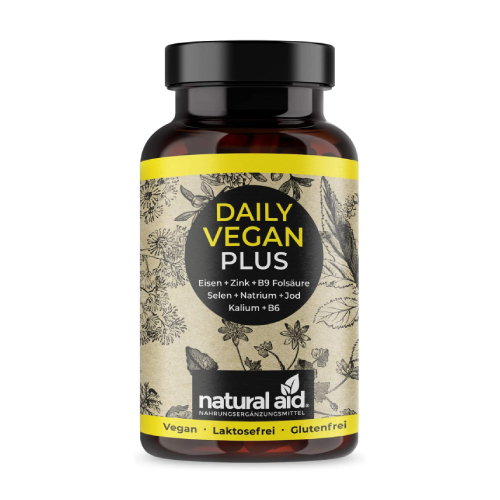 Vitamine e minerali vegani PLUS, 120 capsule