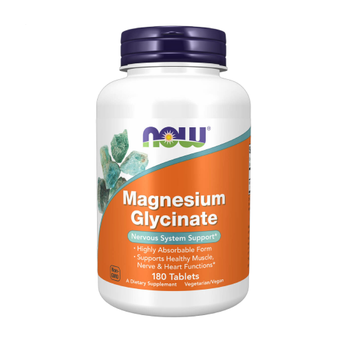 Magnesio glicinato 200 mg, 180 compresse