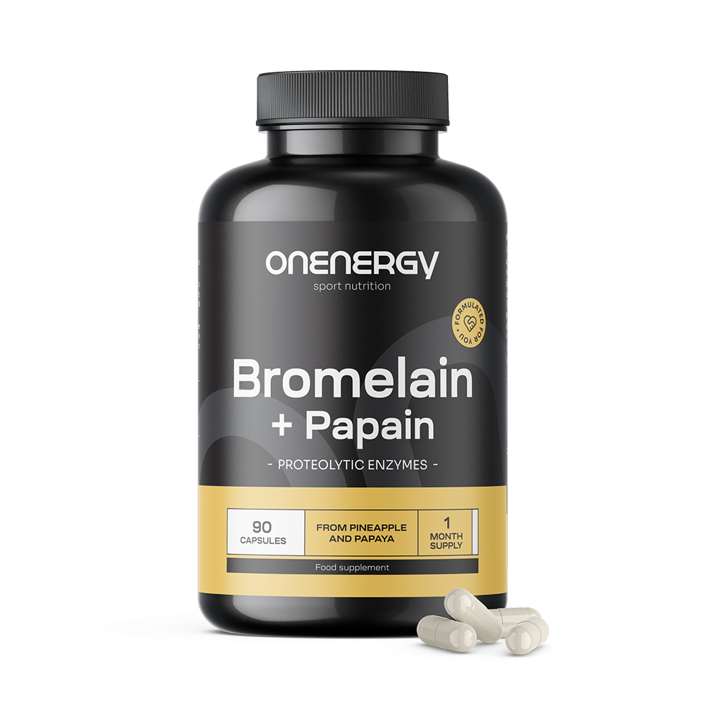 Bromelina + Papaina