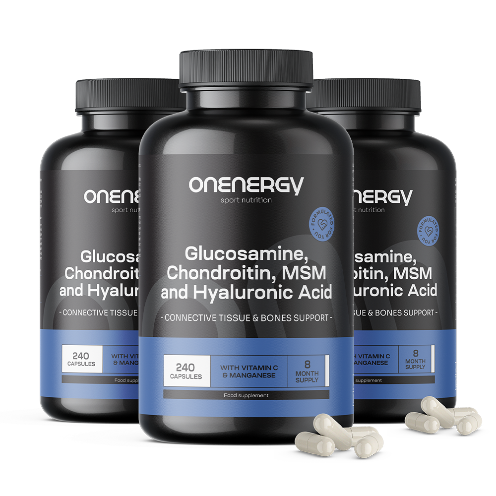 Glukozamin, hondroitin, MSM in hialuronska kislina