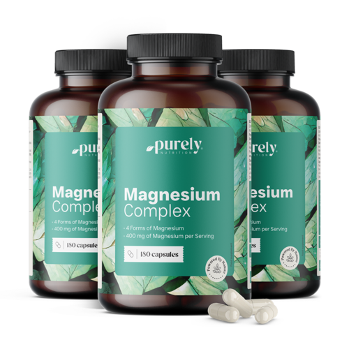 3x Complesso di magnesio 400 mg, totale 540 capsule