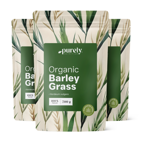 3x BIO Erba d'orzo, totale 1500 g
