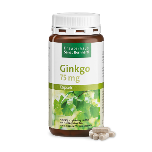 Ginkgo biloba 75 mg, 240 capsule
