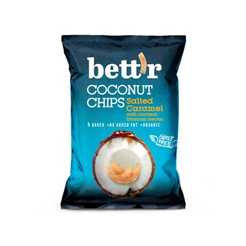 BIO Scaglie di cocco – caramello salato, 40 g