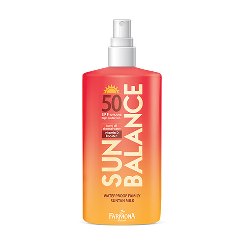 Latte solare resistente all'acqua SPF50 – per tutta la famiglia, 200 ml