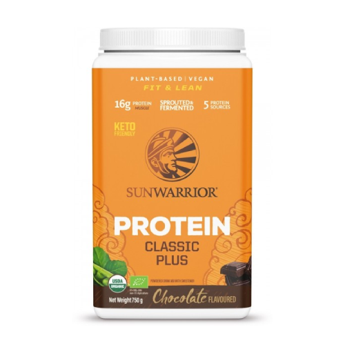 BIO Proteine vegane Plus con dolcificante – cioccolato, 750 g