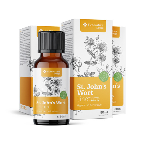 3x Sint-janskruid – tinctuur, totaal 150 ml