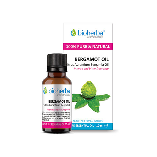 Olejek eteryczny z bergamotki, 10 ml