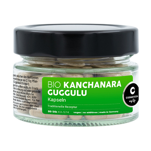 Kanchanara guggulu BIO, 80 kapsułek