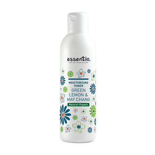 Naturalny nawilżający tonik do twarzy - zielona cytryna & may chang, 200 ml
