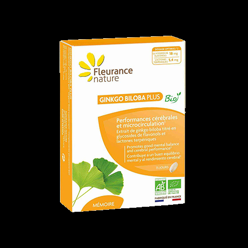 BIO Ginkgo biloba PLUS, 15 tabletek